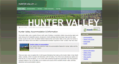 Desktop Screenshot of hunter-valley.net