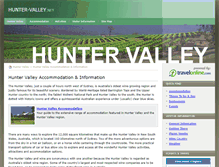 Tablet Screenshot of hunter-valley.net